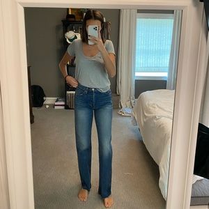 Re/Done Dark Wash Highrise Jeans